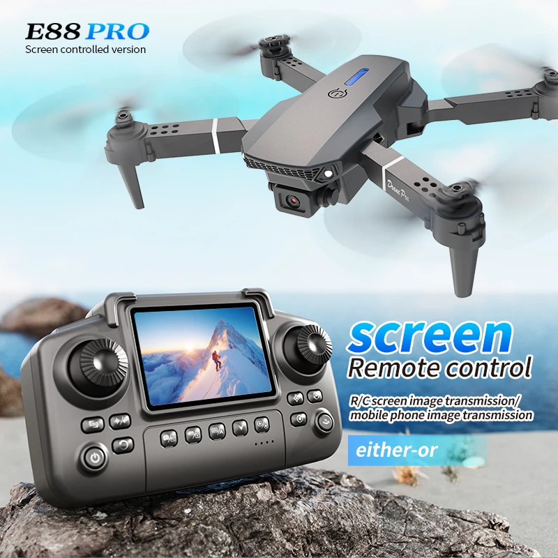 Drone Battery Case - 전문 E88 프로 드론 스크린 8K