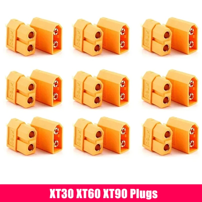 XT60 총알 커넥터 남성 여성 10쌍 RC 드론용 배 - Drone Battery Connector 리뷰 및 가격