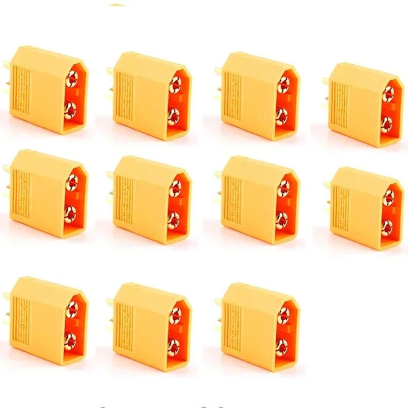 XT60 총알 커넥터 남성 여성 10쌍 RC 드론용 배 - Drone Battery Connector 리뷰 및 가격