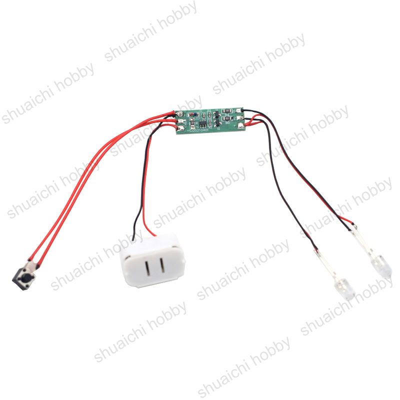 3-12V 스트로브 깜박임 모듈 빨간색 파란색 2 색  - Drone Battery Alarm 리뷰 및 가격