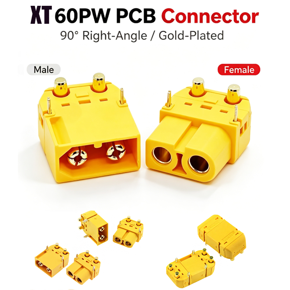 아마스 XT60PW PCB 장착 커넥터 90 °   R - Drone Battery Connector 리뷰 및 가격