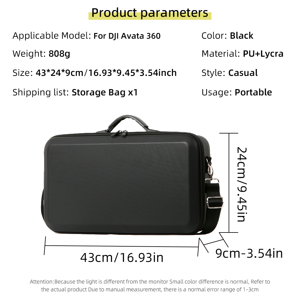 DJI Avata 360용 휴대용 케이스, Avata  - Drone Battery Bag 리뷰 및 가격
