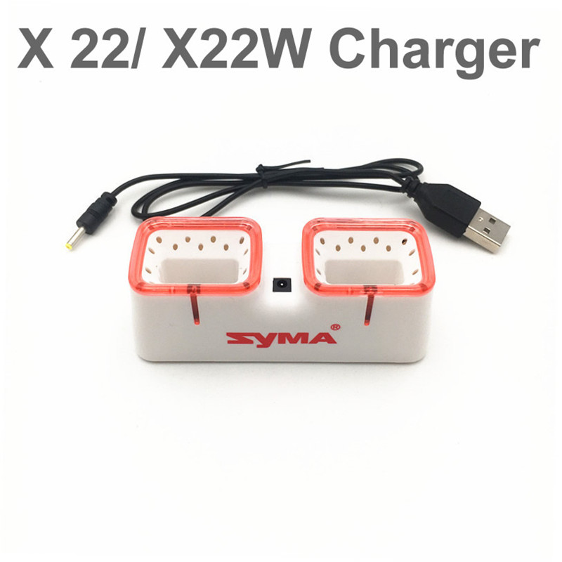 Syma X22 X22W 드론 배터리용 듀얼 USB 고 - Drone Battery Case 리뷰 및 가격