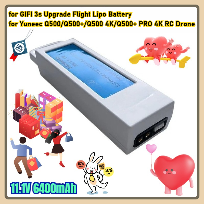 Yuneec Q500/Q500+/Q500 4K/Q500 - Drone Battery 3S 리뷰 및 가격